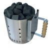 Encendedor de briquetas y carbón. Capacidad 2Kg