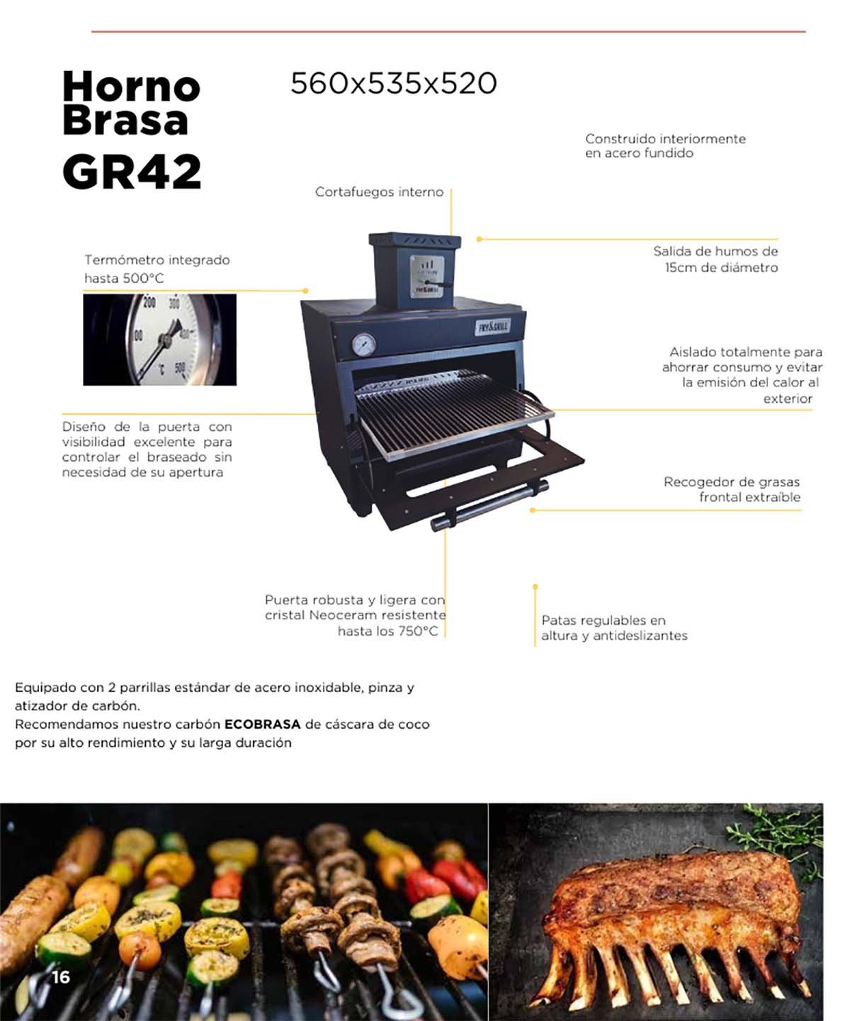 Horno Brasa GR42 - Imagen 4